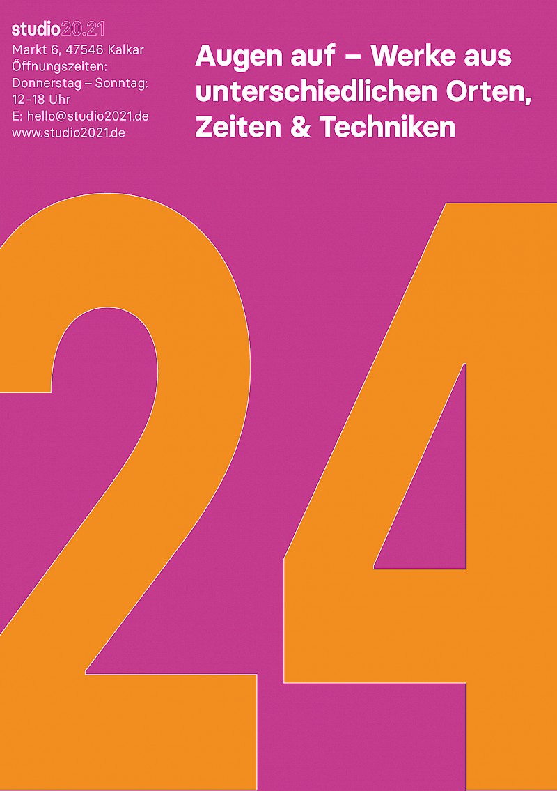 Augen auf – Werke aus unterschiedlichen Orten, Zeiten & Techniken –  | studio20.21