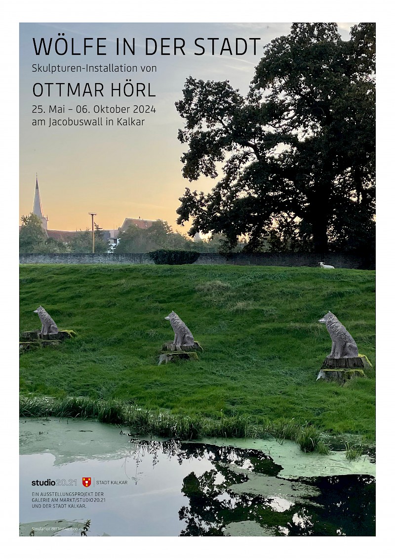 Ottmar Hörl – Wölfe in der Stadt – 25.05. - 06.10.2024 | studio20.21