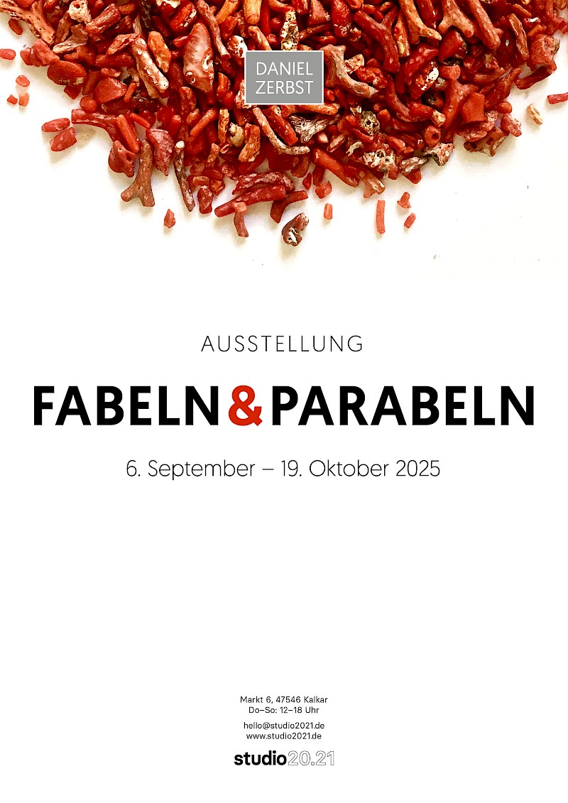 Daniel Zerbst – Fabeln & Parabeln – 06. September bis 19. Oktober 2025 | studio20.21